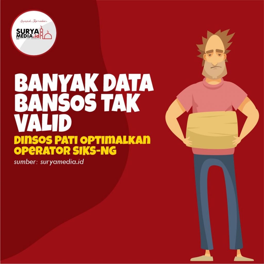 News Grafis Dinsos Pati Optimalkan Operator SIKS NG