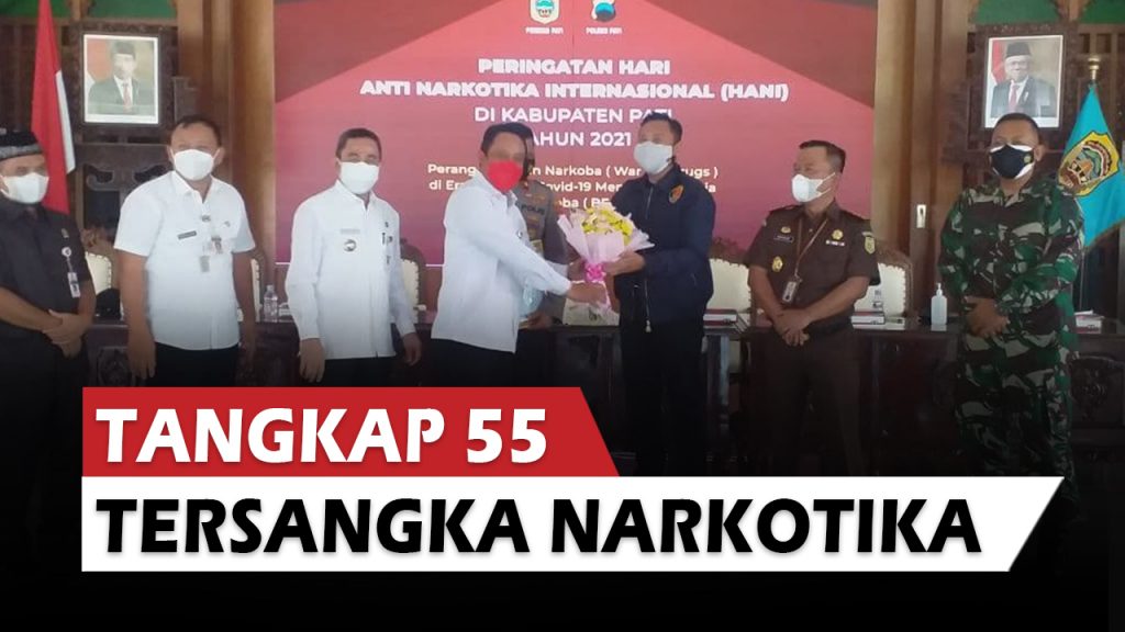 Video : Enam Bulan, Polres Pati Tangkap 55 Tersangka Narkotika - Suryamedia.id