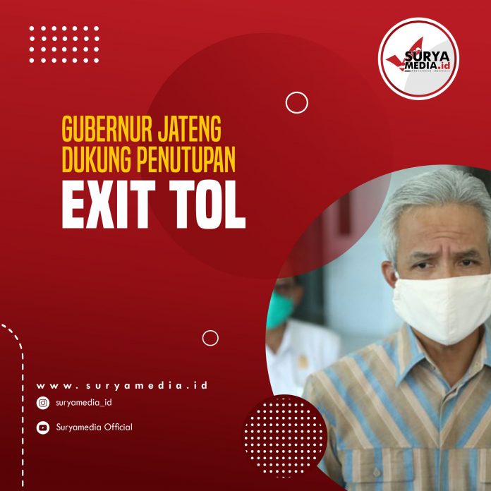 Gubernur Jateng Dukung Penutupan Exit Tol