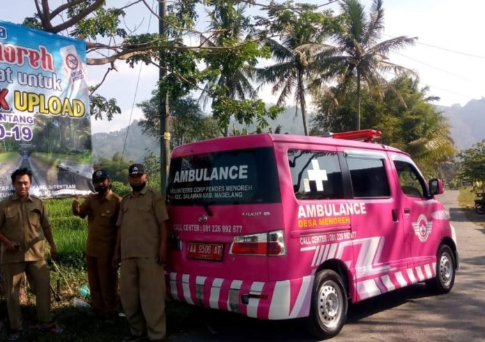 Si Legem, Ambulans Unik Warna Pink SI LEGEM, AMBULANS UNIK WARNA PINK