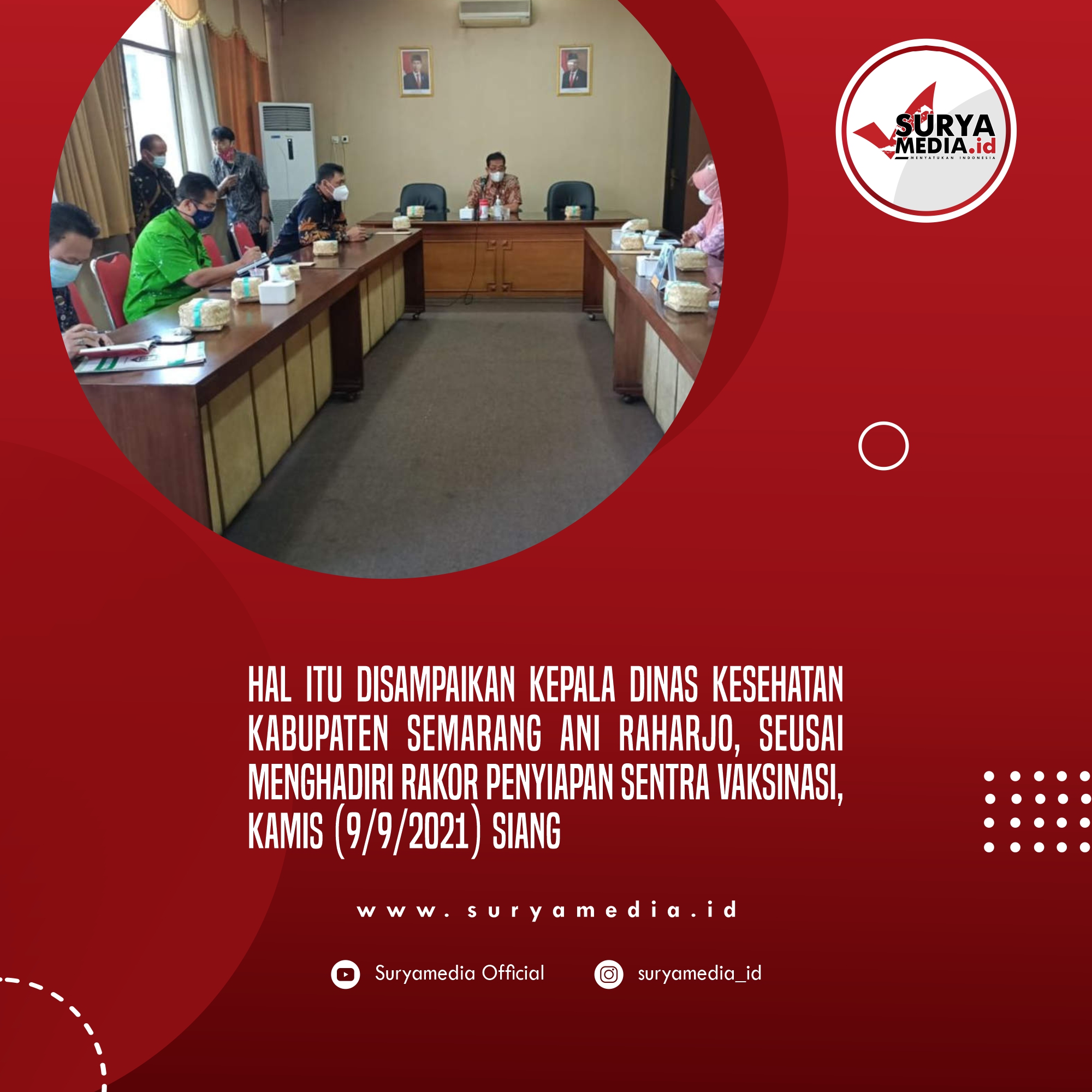 33.330 Dosis Vaksin Disiapkan Untuk Pelajar di Kabupaten Semarang