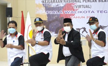 182 Atlet Pencak Silat dari 7 Provinsi Ikuti Kejurnas Piala Walikota Tegal ke-II