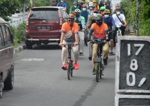 Wali Kota Se-Indonesia Bersepeda Menikmati Keindahan Kota Yogyakarta