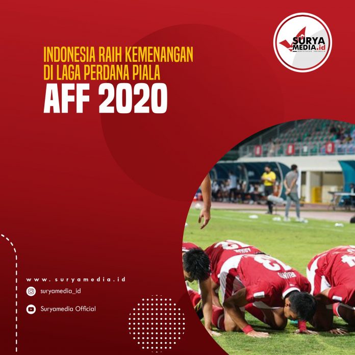 Indonesia Raih Kemenangan di Laga Perdana Piala AFF 2020