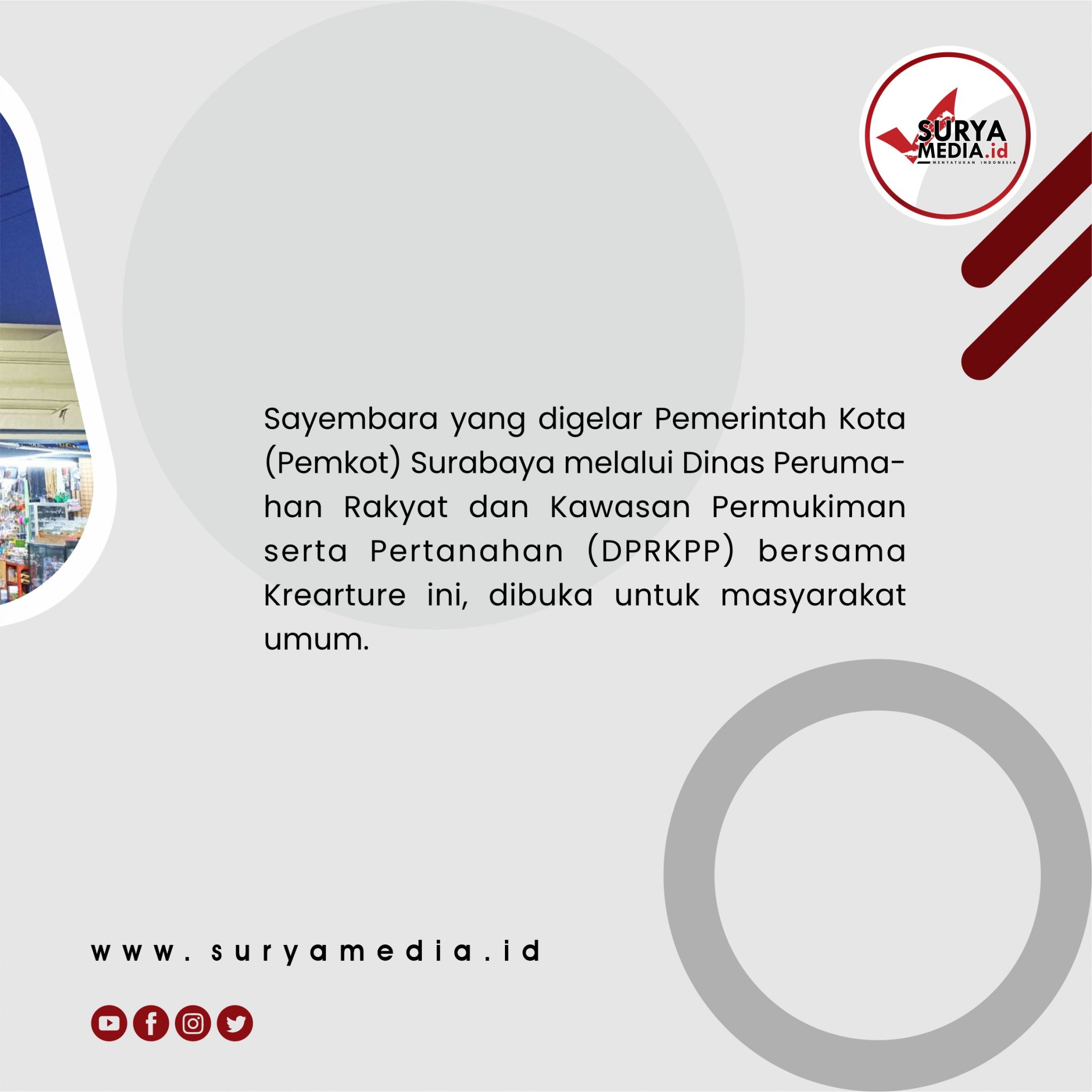 Pemkot Surabaya Gelar Sayembara Desain Kawasan Penunjang Wisata Ampel