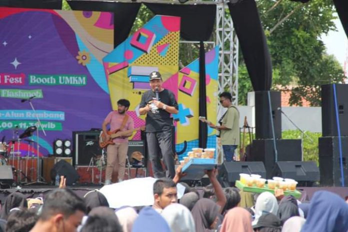 Sunday Fest Rembang, Bupati Ungkap Akan Naikkan UMK