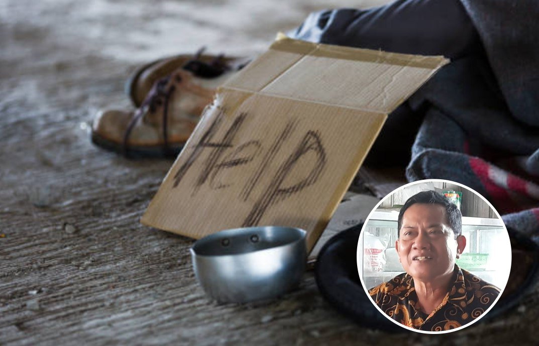 Foto: Ilustrasi pengemis (Sumber: iStock)